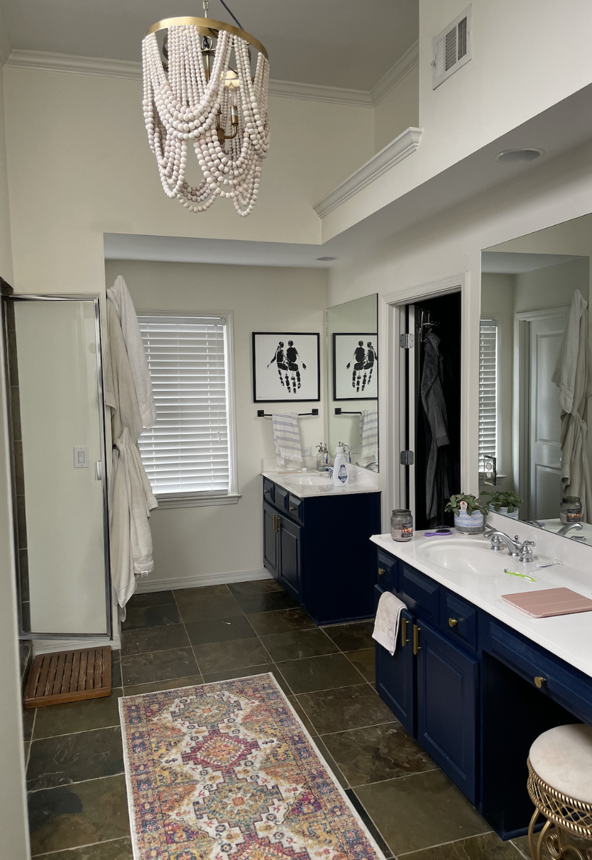 Primary bath before the renovation